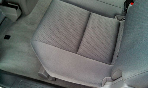 Clean Car Seat-After